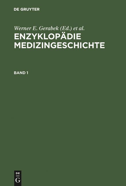 Produktbild: Enzyklop&auml;die Medizingeschichte