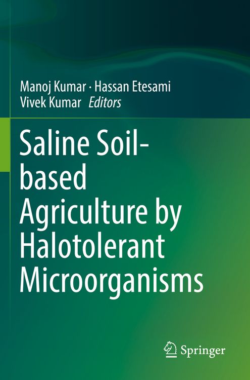 Produktbild: Saline Soil-based Agriculture by Halotolerant Microorganisms