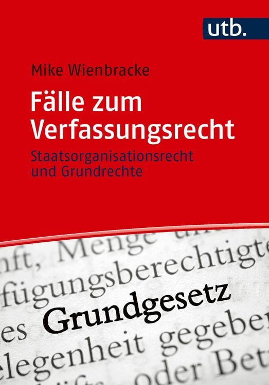Produktbild: F&auml;lle zum Verfassungsrecht