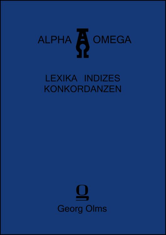 Produktbild: Concordanc&iacute;a Calderoniana / Konkordanz zu Calder&oacute;nTeil III: Dramas.