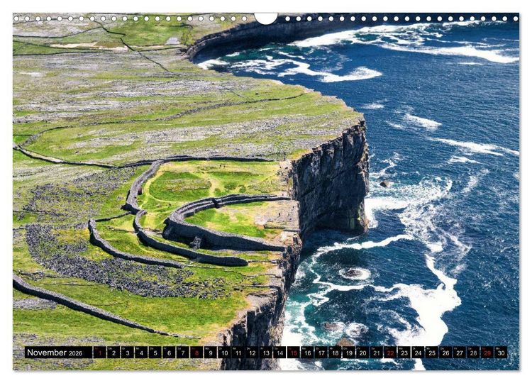 Produktbild: Irlands Westk&uuml;ste - Wild Atlantik Way (Wandkalender 2026 DIN A3 quer), CALVENDO Monatskalender