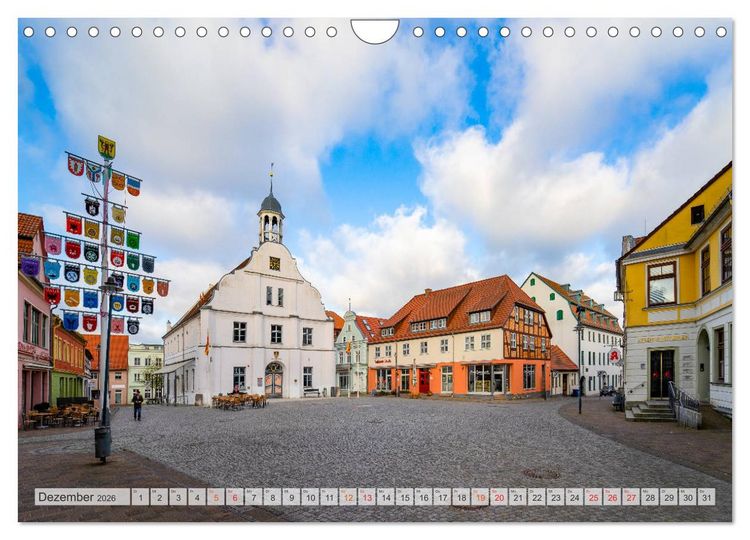 Produktbild: Wolgast Impressionen (Wandkalender 2026 DIN A4 quer), CALVENDO Monatskalender