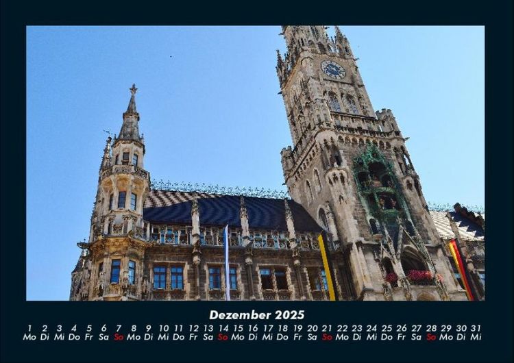 Produktbild: St&auml;dte aus Bayern 2025 Fotokalender DIN A4