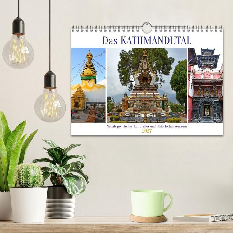 Produktbild: Das Kathmandutal (Wandkalender 2027 DIN A4 quer), CALVENDO Monatskalender