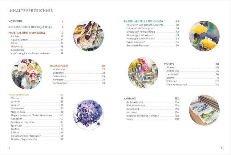 Produktbild: Handbuch Aquarell