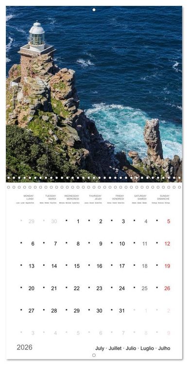 Produktbild: Adventure South Africa 2026 (Wall Calendar 2026 12 &times; 12 Inch) CALVENDO 12 Month Wall Calendar
