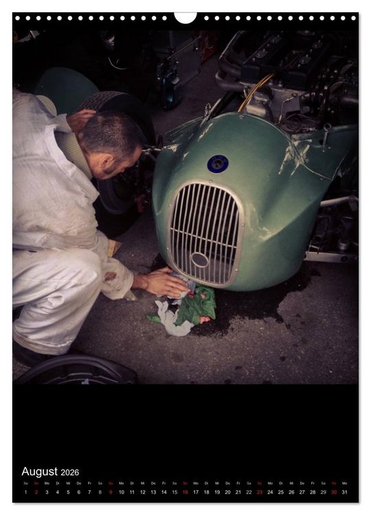 Produktbild: MotorSchau Goodwood Revival (Wandkalender 2026 DIN A3 hoch), CALVENDO Monatskalender