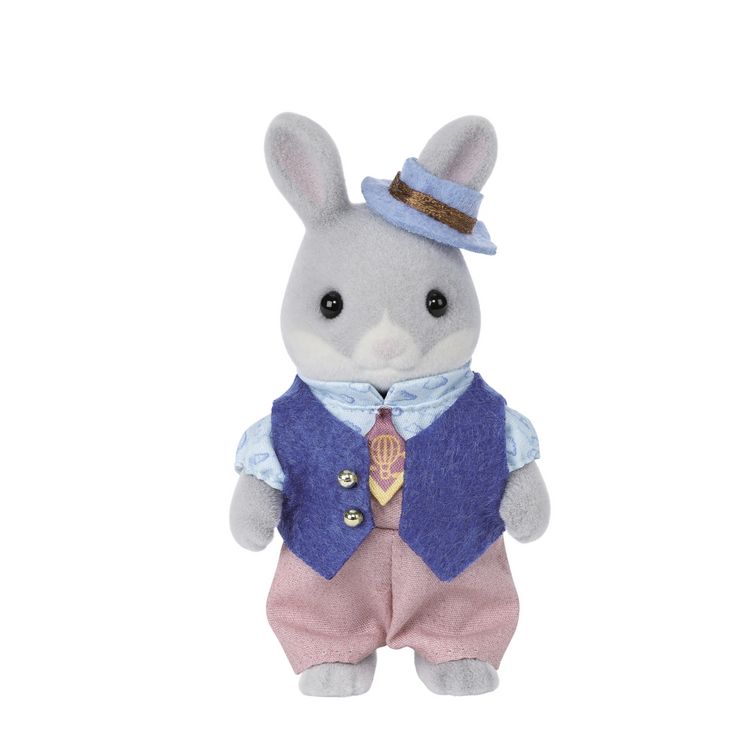 Produktbild: Sylvanian Families 5863 - Waldkaninchen Familie Festtagsset, 40. Jubil&auml;um