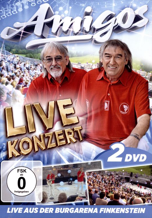 Produktbild: Amigos - Live Konzert - Live aus der Burgarena Finkenstein [2 DVDs]