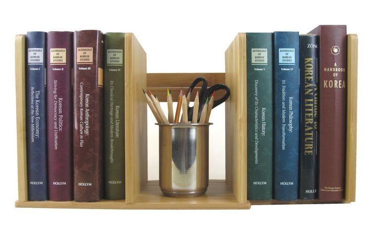 Produktbild: MyLibrary Handregal &ndash; Verstellbares Holz-Bookcase