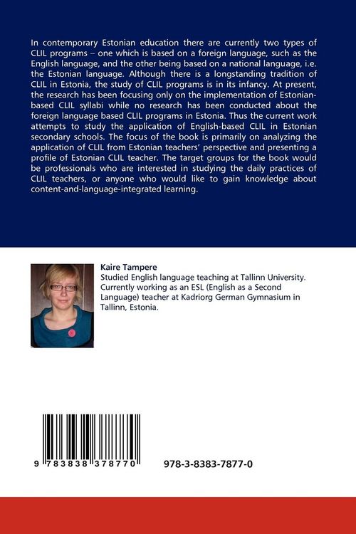 Produktbild: Content and Language Integrated Learning
