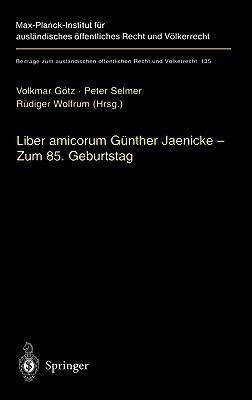 Produktbild: Liber amicorum G&uuml;nther Jaenicke - Zum 85. Geburtstag