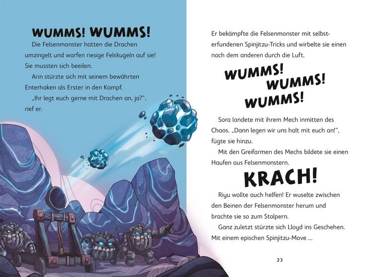 Produktbild: LEGO&reg; NINJAGO&reg; Riyu der Drache Das Ninja-Training