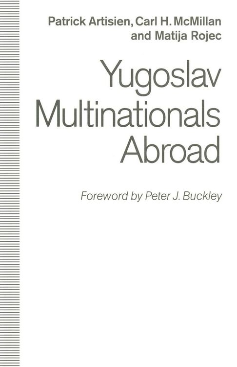 Produktbild: Yugoslav Multinationals Abroad
