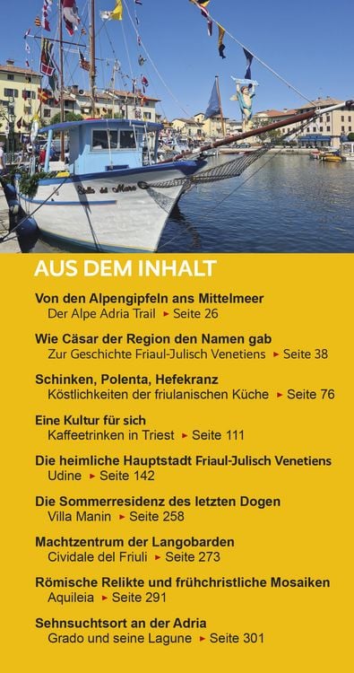 Produktbild: TRESCHER Reiseführer Friaul - Julisch Venetien