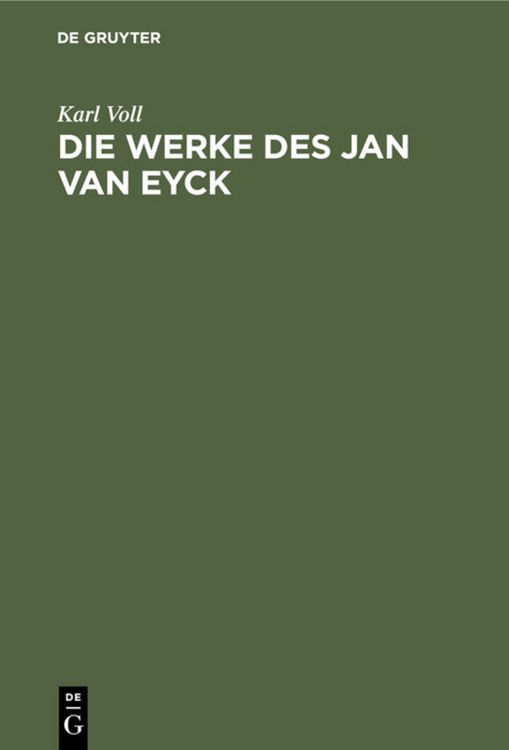 Produktbild: Die Werke des Jan van Eyck
