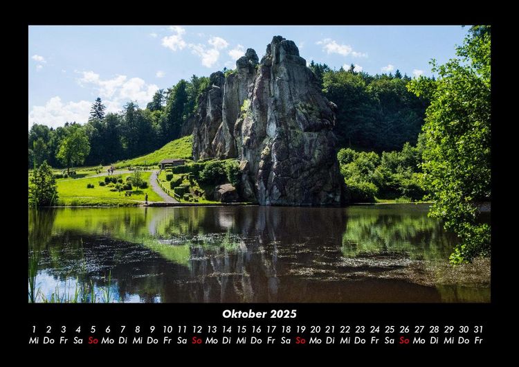 Produktbild: Die Seen der Erde 2025 Fotokalender DIN A3
