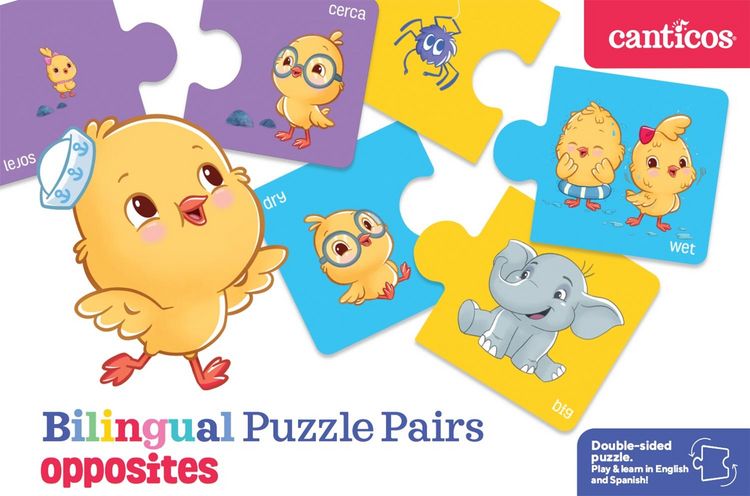 Produktbild: Canticos Bilingual Puzzle Pairs: Opposites