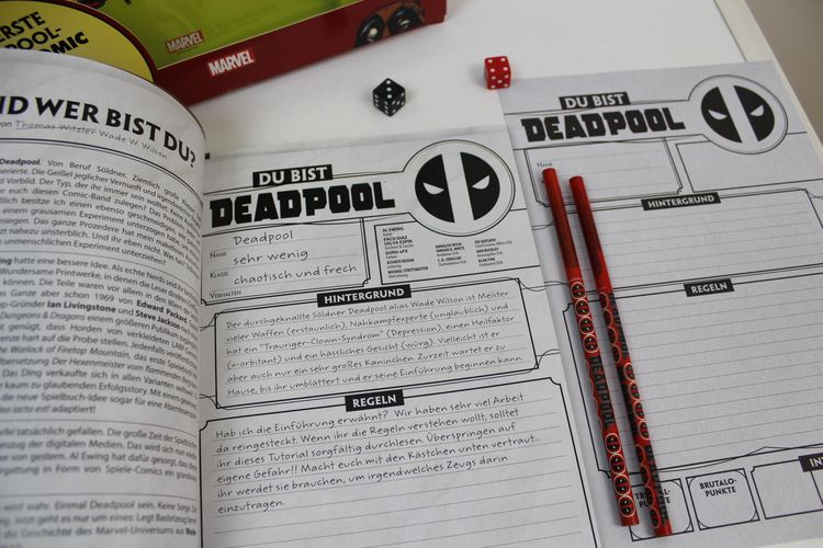 Produktbild: Du bist Deadpool - Der interaktive Spiele-Comic