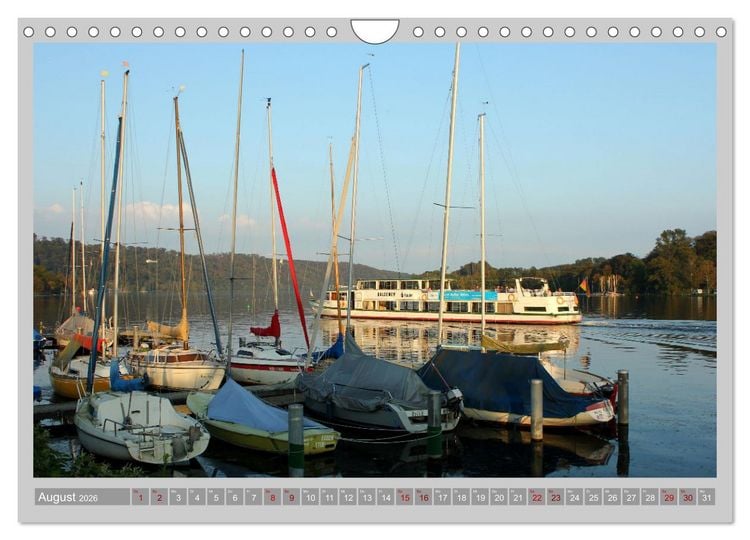 Produktbild: Baldeneysee - Oase der Ruhe (Wandkalender 2026 DIN A4 quer), CALVENDO Monatskalender