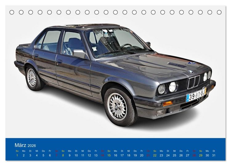 Produktbild: BMW Mein Favorit (Tischkalender 2026 DIN A5 quer), CALVENDO Monatskalender