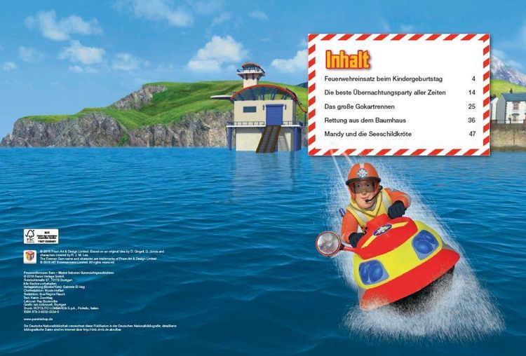 Produktbild: Feuerwehrmann Sam Gutenachtgeschichten