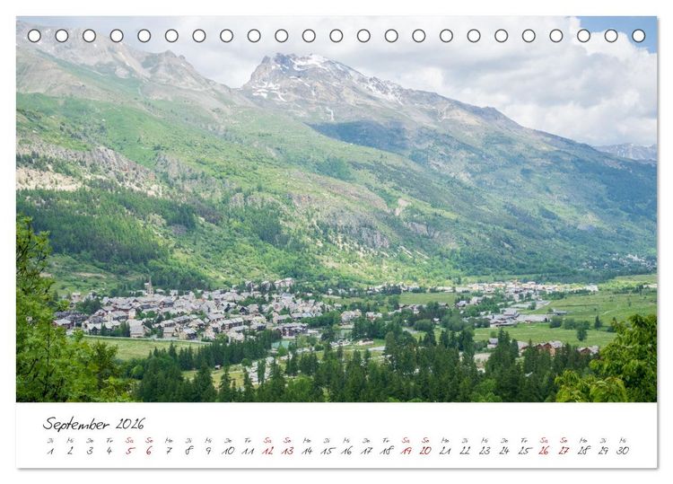 Produktbild: Die Route der Gro&szlig;en Alpen - Das Guisane-Tal und Brian&ccedil;onnais (Tischkalender 2026 DIN A5 quer), CALVENDO Monatskalender