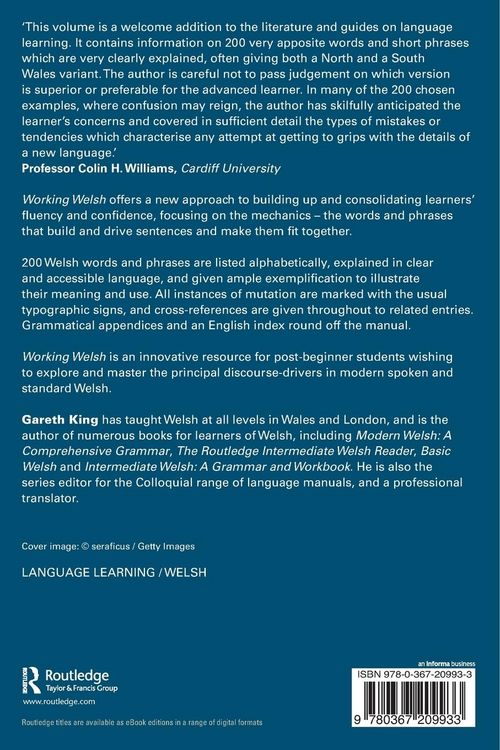 Produktbild: Working Welsh