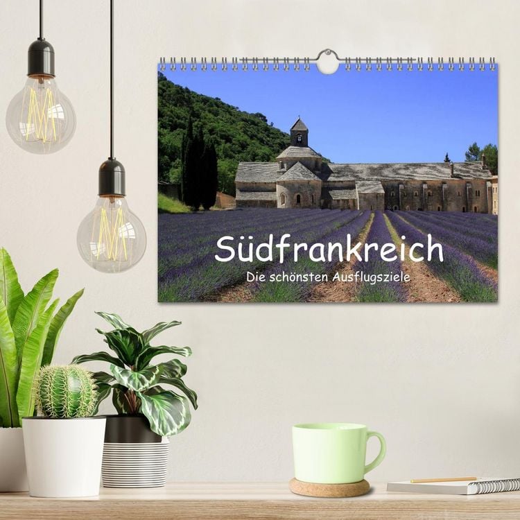 Produktbild: S&uuml;dfrankreich - Die sch&ouml;nsten Ausflugsziele. (Wandkalender 2026 DIN A4 quer), CALVENDO Monatskalender