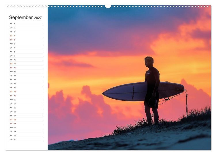 Produktbild: Hot Beach Boys (hochwertiger Premium Wandkalender 2027 DIN A2 quer), Kunstdruck in Hochglanz