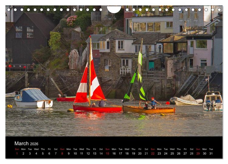 Produktbild: The Beauty of Sailing (Wall Calendar 2026 DIN A4 landscape), CALVENDO 12 Month Wall Calendar