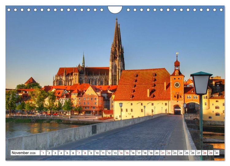 Produktbild: BAYERN, Du bist so sch&ouml;n (Wandkalender 2026 DIN A4 quer), CALVENDO Monatskalender
