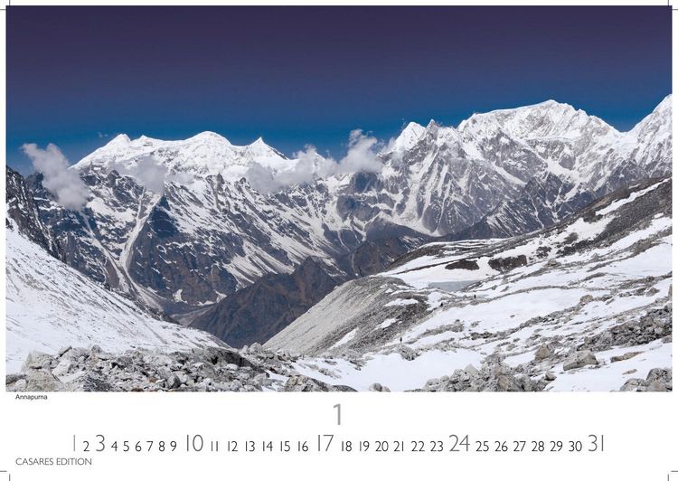 Produktbild: Nepal Kalender 2027 &ndash; Wandkalender | Fotokalender Asien 35x50cm Grosses Format - Atemberaubende Fotos der Himalaya-Gipfel, Tempel und heiligen St&auml;tten Nepals