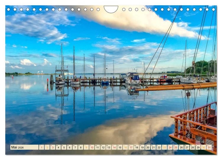 Produktbild: Reise durch Deutschland - Mecklenburg-Vorpommern (Wandkalender 2026 DIN A4 quer), CALVENDO Monatskalender