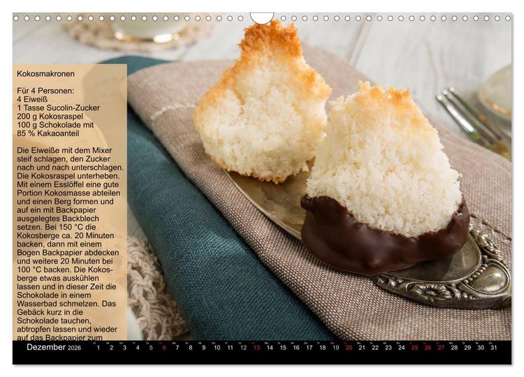 Produktbild: Low Carb - Leichte Rezepte f&uuml;r jeden Tag (Wandkalender 2026 DIN A3 quer), CALVENDO Monatskalender