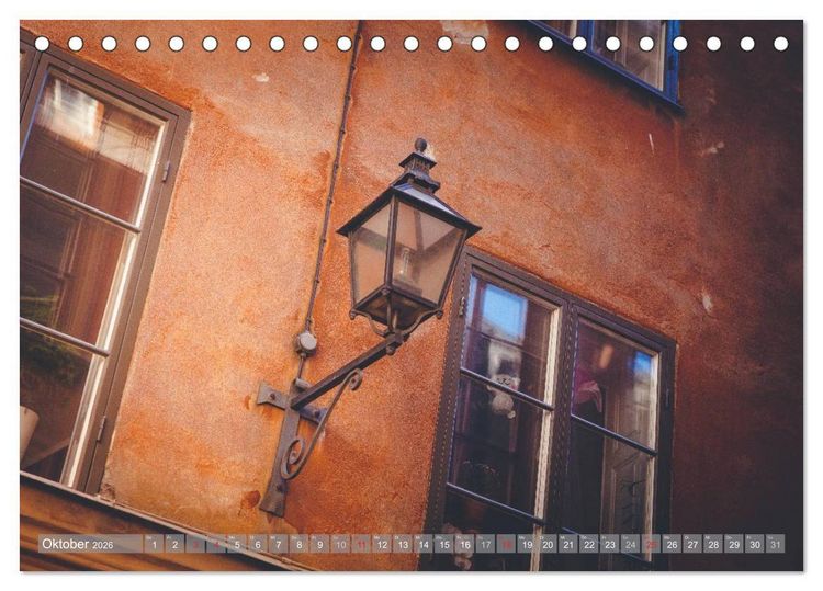 Produktbild: Stockholm - Nordische Sch&ouml;nheit (Tischkalender 2026 DIN A5 quer), CALVENDO Monatskalender
