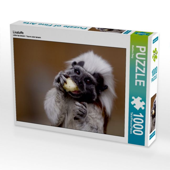 Produktbild: CALVENDO Puzzle Lisztaffe | 1000 Teile Lege-Gr&ouml;&szlig;e 64x48cm Foto-Puzzle f&uuml;r gl&uuml;ckliche Stunden