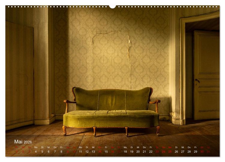 Produktbild: Vergessene Sch&auml;tze - Forgotten Treasures (Wandkalender 2026 DIN A2 quer), CALVENDO Monatskalender
