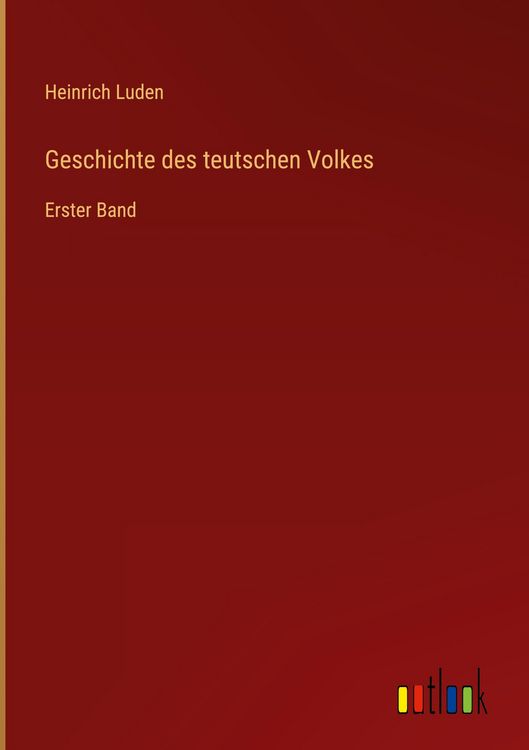 Produktbild: Geschichte des teutschen Volkes
