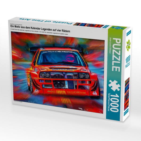 Produktbild: CALVENDO Puzzle Ein Motiv aus dem Kalender Legenden auf vier R&auml;dern | 1000 Teile Lege-Gr&ouml;&szlig;e 64x48cm Foto-Puzzle f&uuml;r gl&uuml;ckliche Stunden
