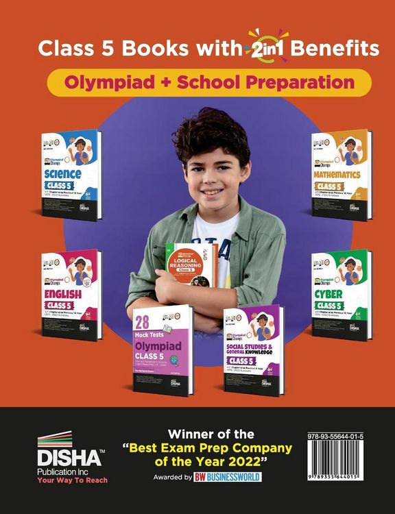 Produktbild: Olympiad Champs Logical Reasoning Class 5 with Chapter-wise Previous 5 Year (2018 - 2022) Questions 2nd Edition | Complete Prep Guide with Theory, PYQs, Past & Practice Exercise |