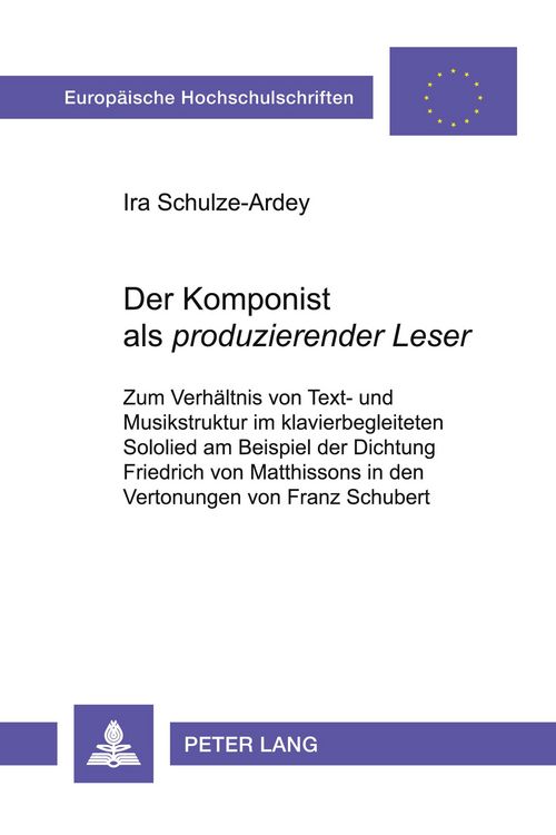 Produktbild: Der Komponist als &laquo;produzierender Leser&raquo;