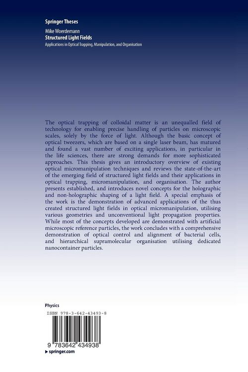 Produktbild: Structured Light Fields