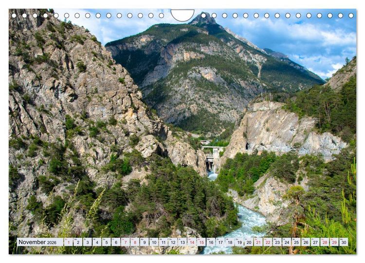 Produktbild: Hautes Alpes de Provence (Wandkalender 2026 DIN A4 quer), CALVENDO Monatskalender