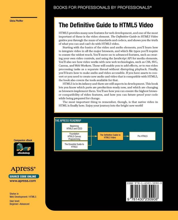 Produktbild: The Definitive Guide to HTML5 Video