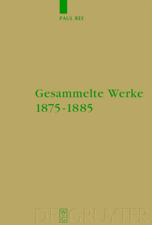 Produktbild: Gesammelte Werke 1875-1885