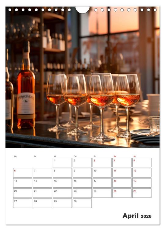 Produktbild: Bar- und Lounge-Atmosph&auml;re (Wandkalender 2026 DIN A4 hoch), CALVENDO Monatskalender
