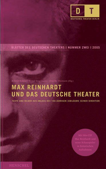 Produktbild: Max Reinhardt und das Deutsche Theater