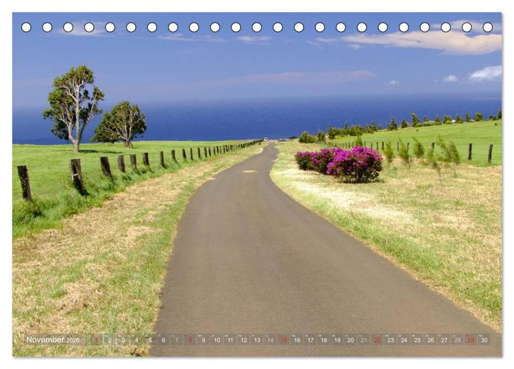 Produktbild: Hawaii und seine Aloha - Inseln (Tischkalender 2026 DIN A5 quer), CALVENDO Monatskalender