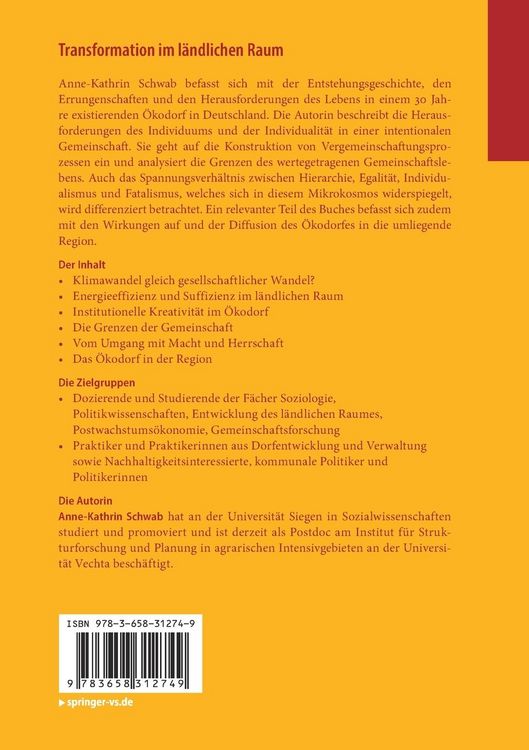 Produktbild: Transformation im l&auml;ndlichen Raum